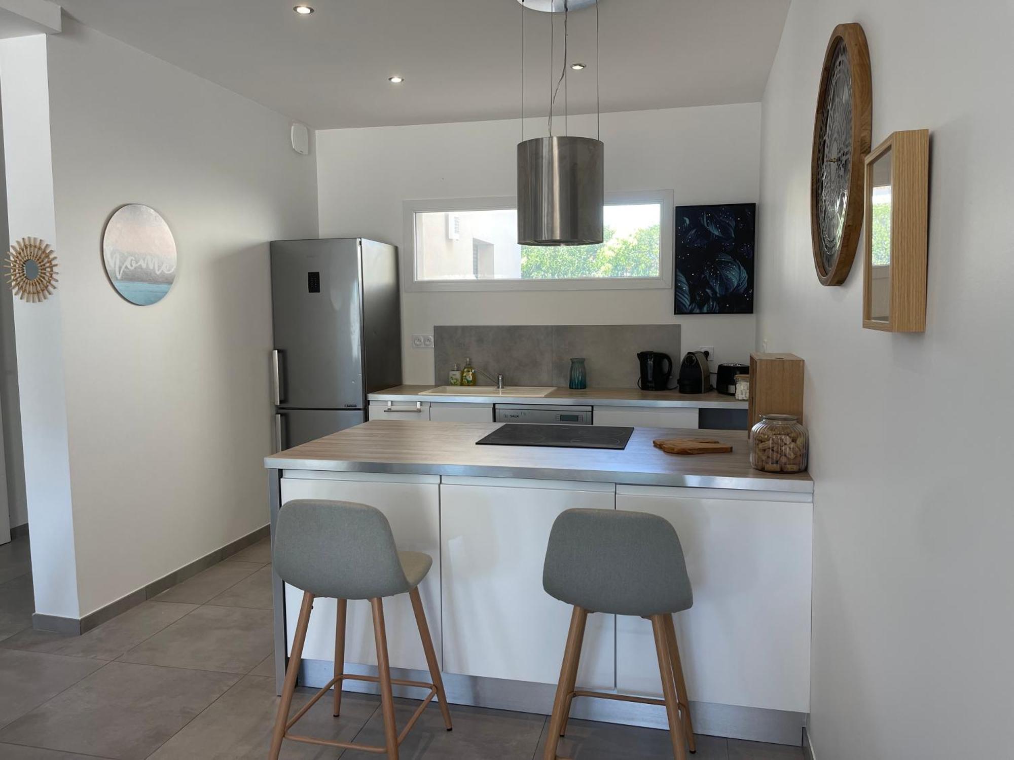 Villa Design Cap Dagde Piscine Et Plage Le Grau-d'Agde Luaran gambar